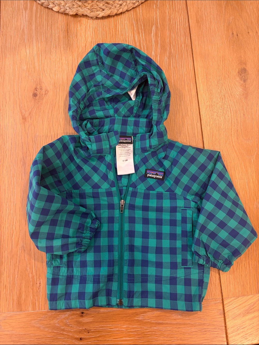 Gingham Patagonia jacket